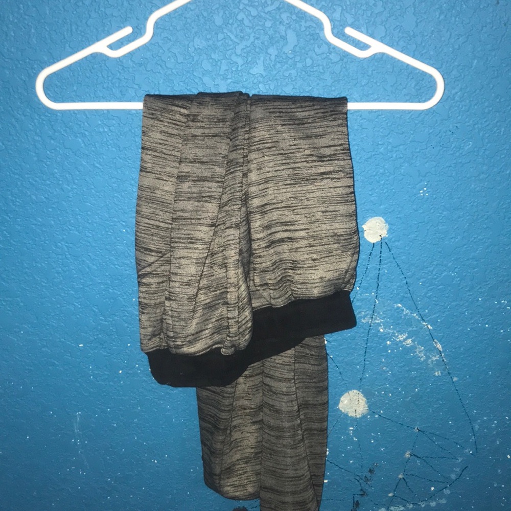 Grey sweatpants